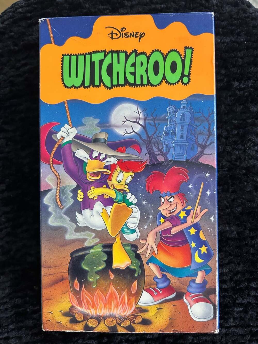 Disney Witcheroo! VHS Tape Volume 3 Darkwing Duck Chip 'n' Dale